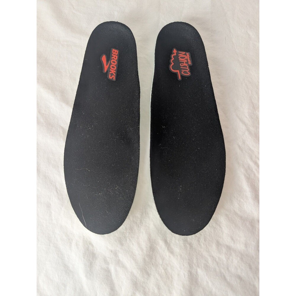 Brooks Men Cushion Running Insoles Sockliner Black Sz 9.5 C/F ORTHOLITE BP-104-3